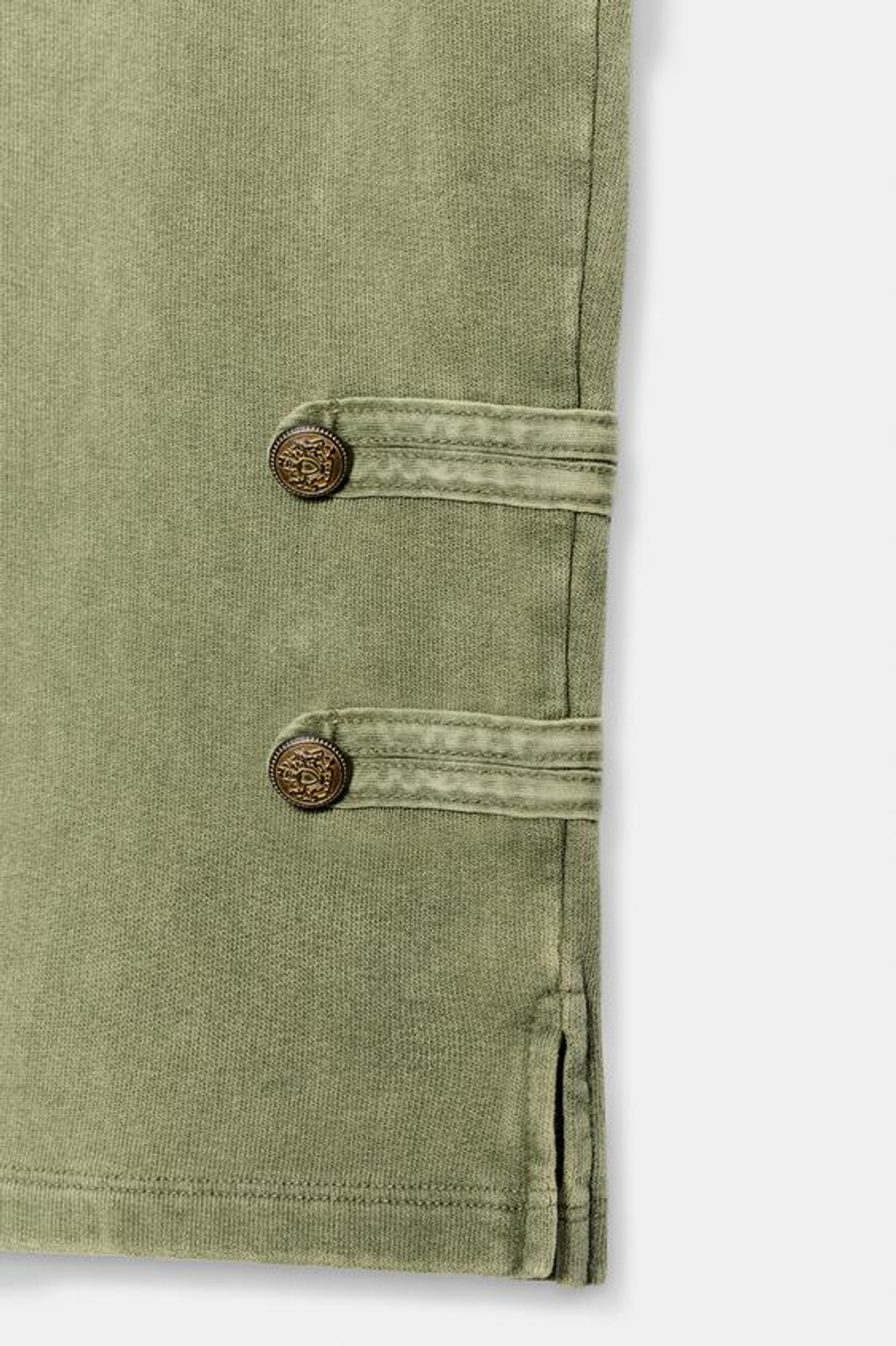 ZARA БРЮКИ КАПРИ С ЗАВЯЗКАМИ, МЯГКИЙ ЗЕЛЕНЫЙ