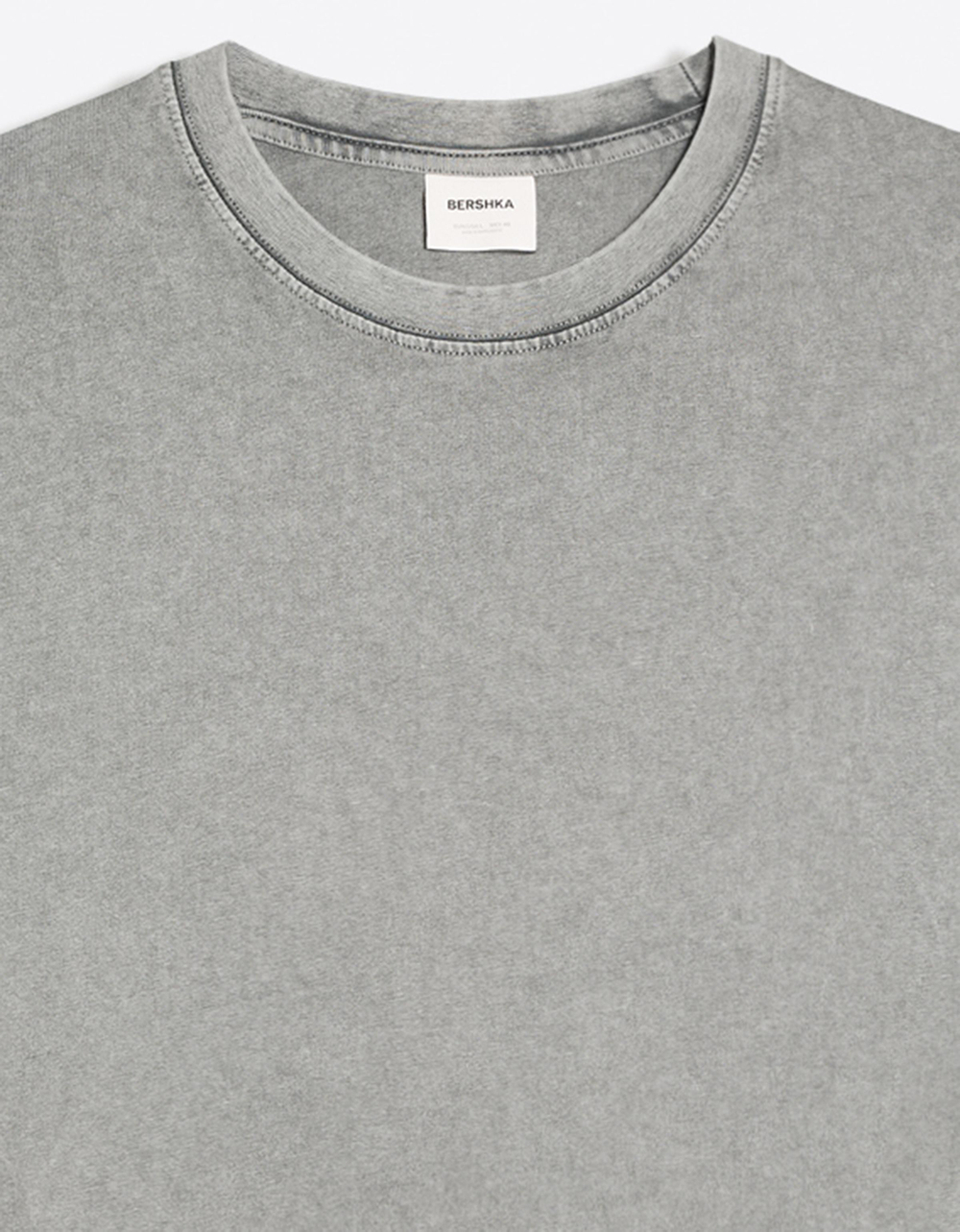 Мужской лонгслив boxy fit - BERSHKA