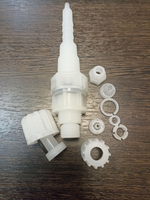 Клапан впрыска реагента 1/2"- 3/8" PVDF - Керамика для насосов до 80 л/ч, Etatron арт. SVA0030001