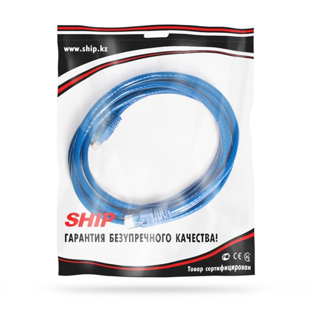Патч Корд SHIP Cat.6 UTP LSZH RJ-45 3 м S6025BL0300-P