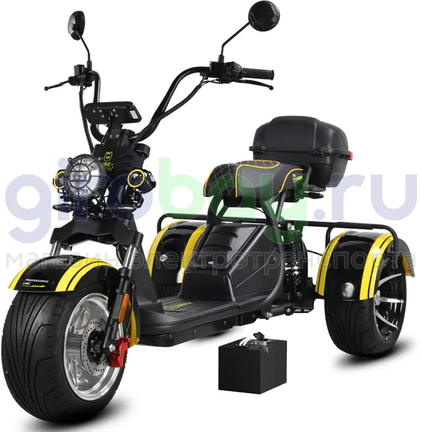 Электротрицикл SIBERTON PRO TRIKE 3950W (60V/35Ah) фото №1
