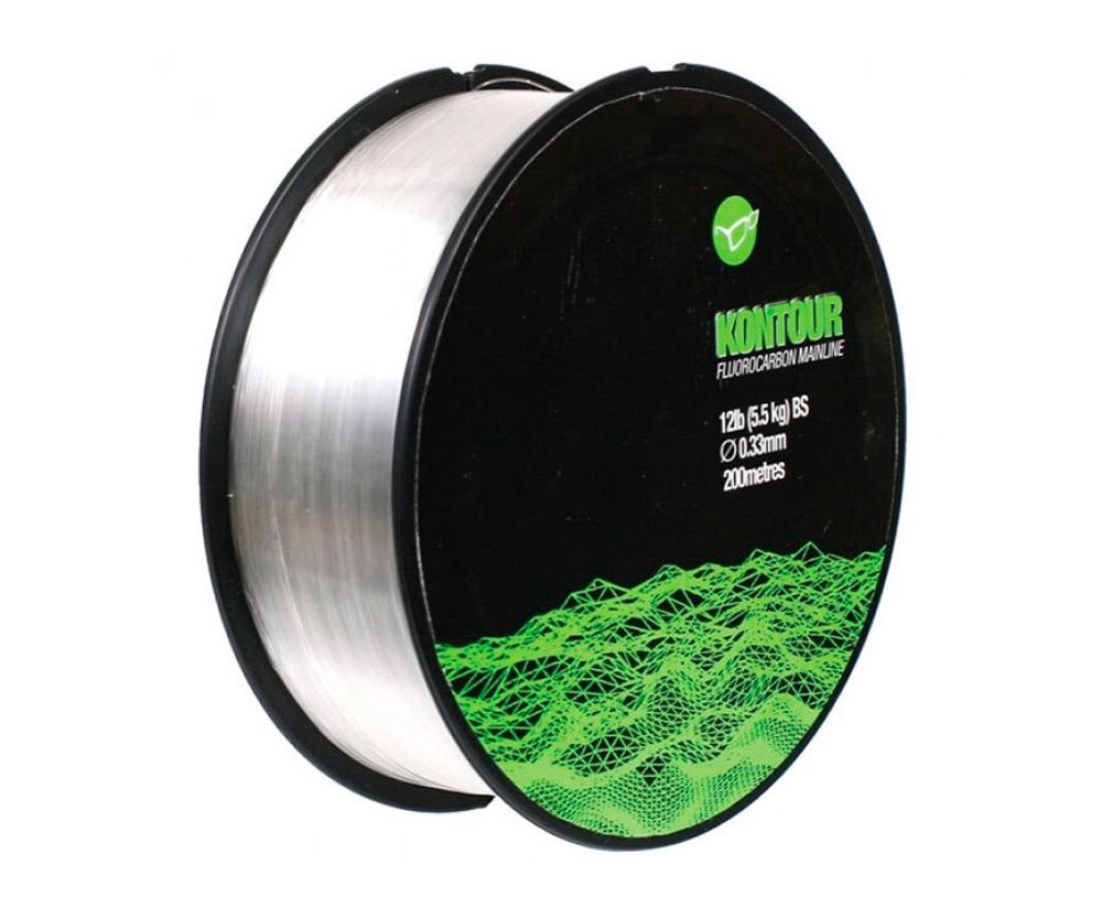 KORDA Леска Kontour Fluorocarbon 0.33мм 200м