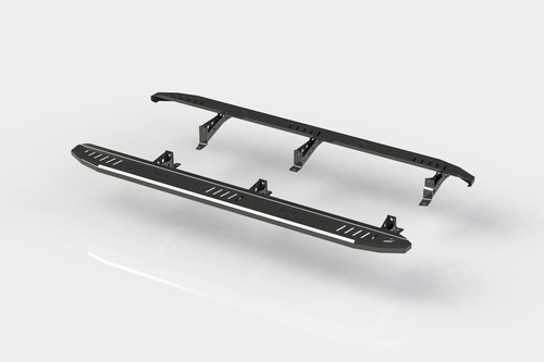 Пороги силовые BMS PRO-Line для Jeep Wrangler JL 2018-2024 (2шт.)