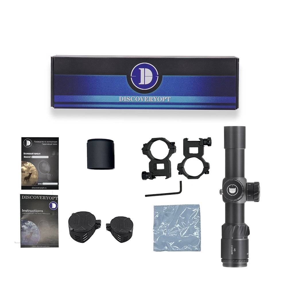 Оптический прицел Discovery HD 2-12X24SFIR FFP FW30