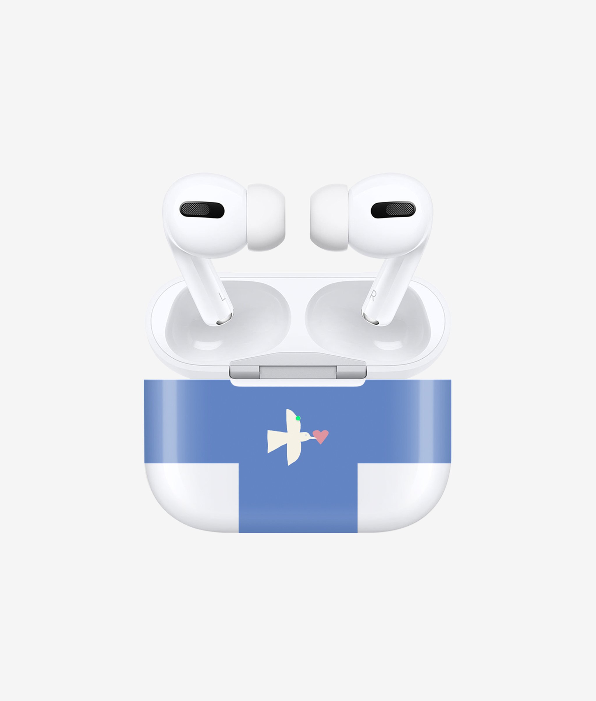 Виниловая наклейка LOVE CARRIER для AirPods