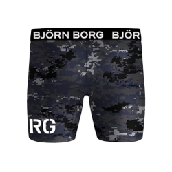 Björn Borg Performance Boxer Shorts 1 Pack Men - Black, Grey