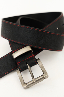 Ремень ARCHIVE crackle RED classic