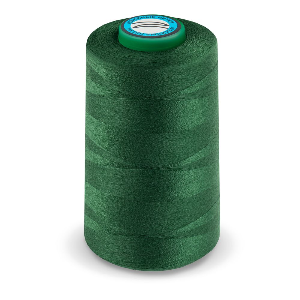 Нитки универсальные Nitka 40/2, 4570 м (5000 ярд) / 1 кат., 223 т.зеленый