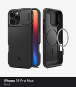 Чехол Spigen Optik Armor MagSafe для iPhone 16 Pro Max Black