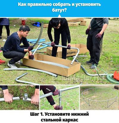 Батут для дома с сеткой TX-PI-14, внутренняя сетка, диаметр 14 фт