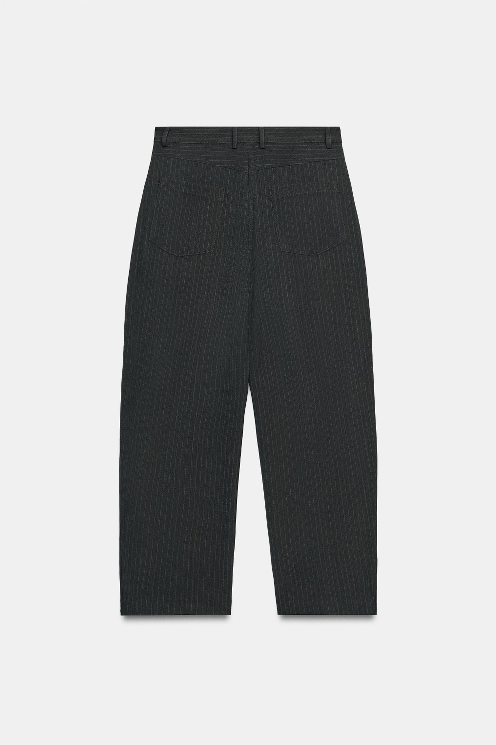БРЮКИ BARREL В ТОНКУЮ ПОЛОСКУ — ZW COLLECTION — ZARA