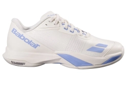 Женские теннисные кроссовки Babolat Jet Mach 4 All Court - cream/lavender