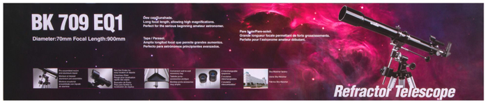Телескоп Sky-Watcher Capricorn AC 70/900 EQ1
