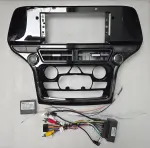 Магнитола для Jeep Grand Cherokee WK2 2013-2022 (ШГУ 8.4") - Kuberg монитор 12.3" в стиле Audi на Android 13, Быстрая, CarPlay, 4G SIM-слот