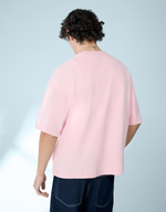 Мужская плотная футболка boxy fit - BERSHKA