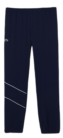 Мужской теннисный костюм Lacoste Stretch Fabric Tennis Sweatsuit - navy blue/blue/white