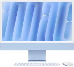 Моноблок Apple iMac 4.5K 24 (M4 8-Core, GPU 8-Core, 16GB, 256GB) (Голубой | Blue) (2024)
