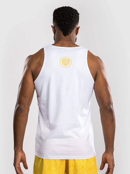 Майка спортивная Venum Octane White/Vibrant Yellow