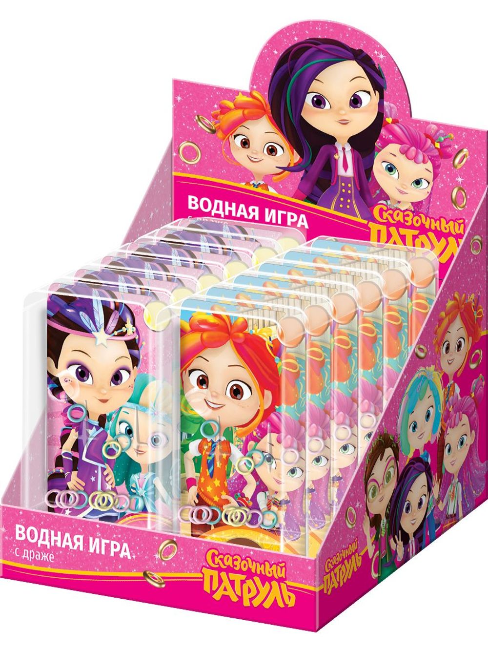 СКАЗОЧНЫЙ ПАТРУЛЬ Драже с игрушкой Водная игра 6/12, 5г.
