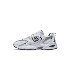 New Balance 530 White Silver Navy
