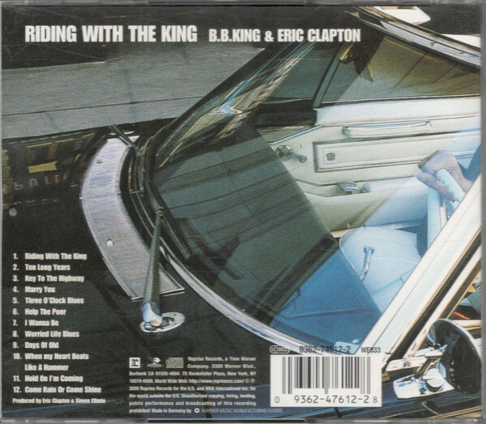 B.B. King, Eric Clapton — Riding With The King (CD)