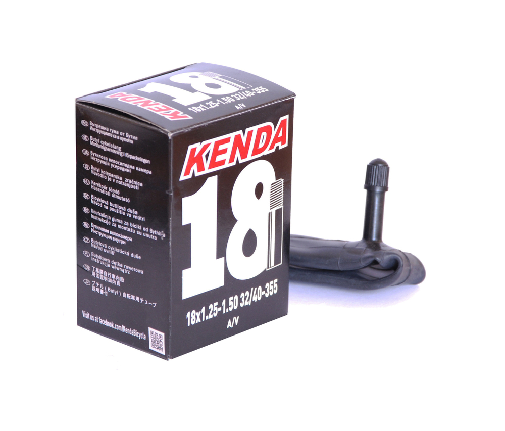 Камера KENDA 18" 1.25-1.50 AV (32/40-355) для складных велосипедов