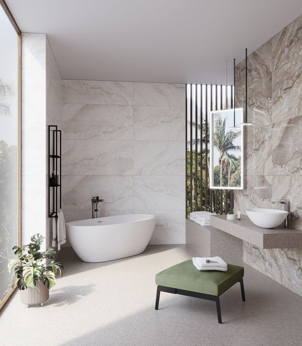 NT Ceramic Gravel Natural 60x120
