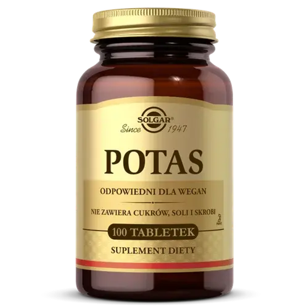 Диетическая добавка Solgar Potassium, 100 таблеток