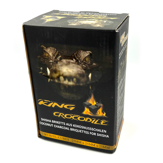 Уголь King Crocodile 25мм (1кг)