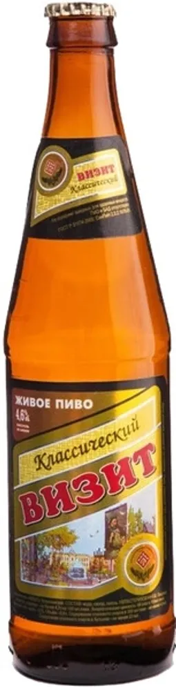 Пиво Визит Классический / Vizit Klassicheskij 0.45 - стекло