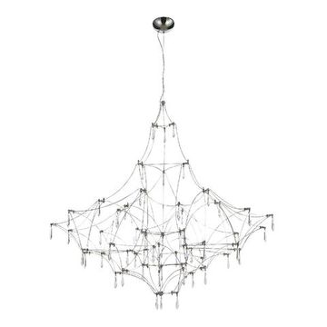 Подвесная люстра LED 114*0,5W 3000K SL6601.113.114 хром Gravetta ST-Luce