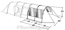 Outwell Concorde ML Front Extension [110255]