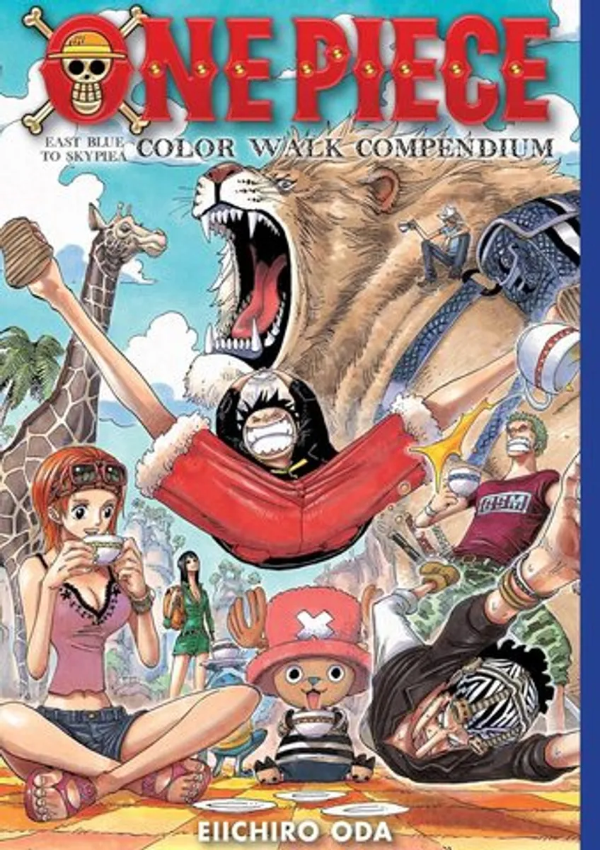 Артбук One Piece Color Walk Compendium: East Blue to Skypiea (на английском языке)