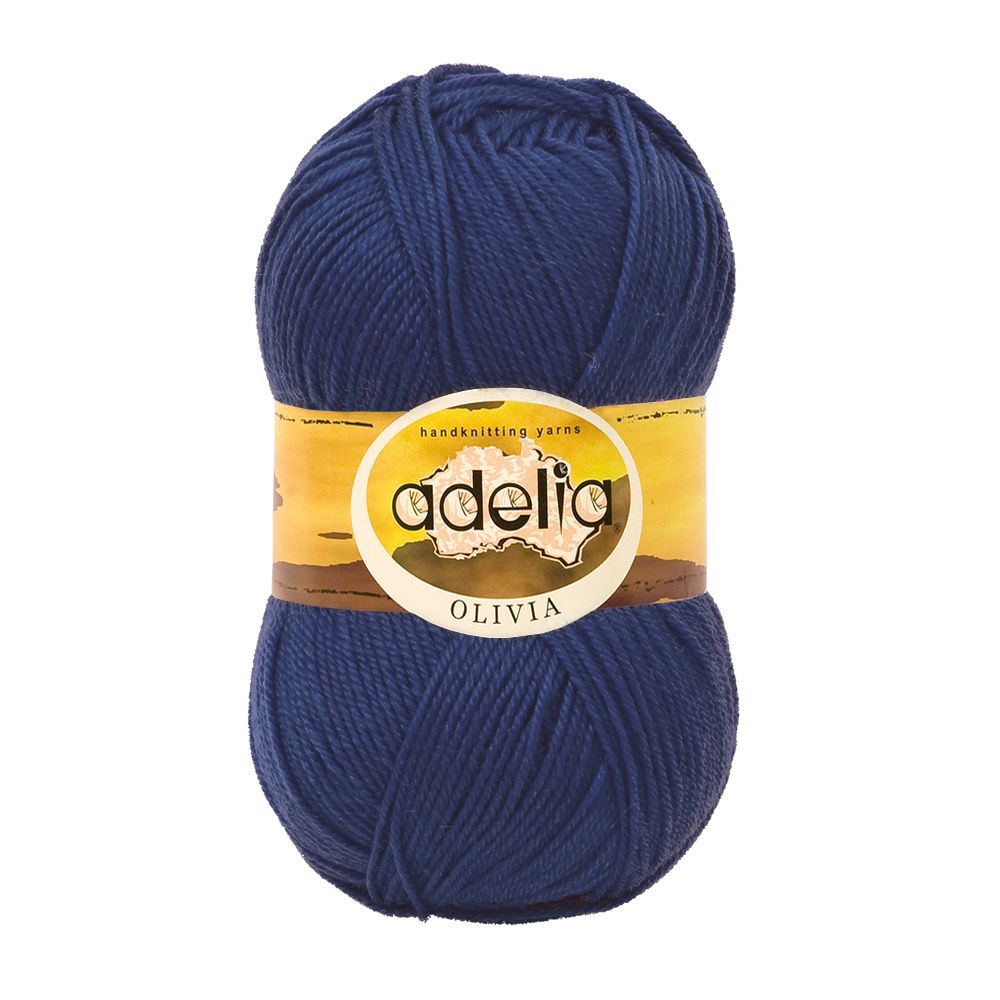 Пряжа Adelia Olivia / уп.5 мот. по 100г, 250м, 20 джинсовый Пряжа Adelia Olivia / уп.5 мот. по 100г, 250м, 20 джинсовый