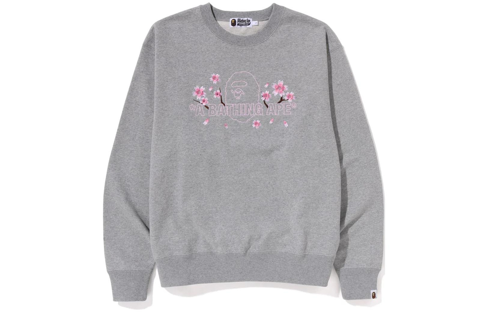 A Bathing Ape Sakura A Bathing Ape Bathing Ape Relaxed Fit Crewneck Ss23