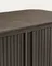 Шкафчик для ванной Mailen из ясеневого шпона в темной отделке, 90 x 45