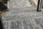 Тротуарная плитка Braer Ригель 2.0, Color Mix Туман, 60 мм