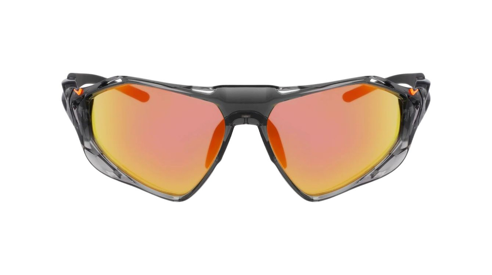 Теннисные очки Nike Zeus Rise E - smoke grey/road orange mirror