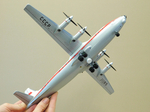 Модель самолета Ан-10А (М1:100, Аэрофлот СССР-11185) с шасси