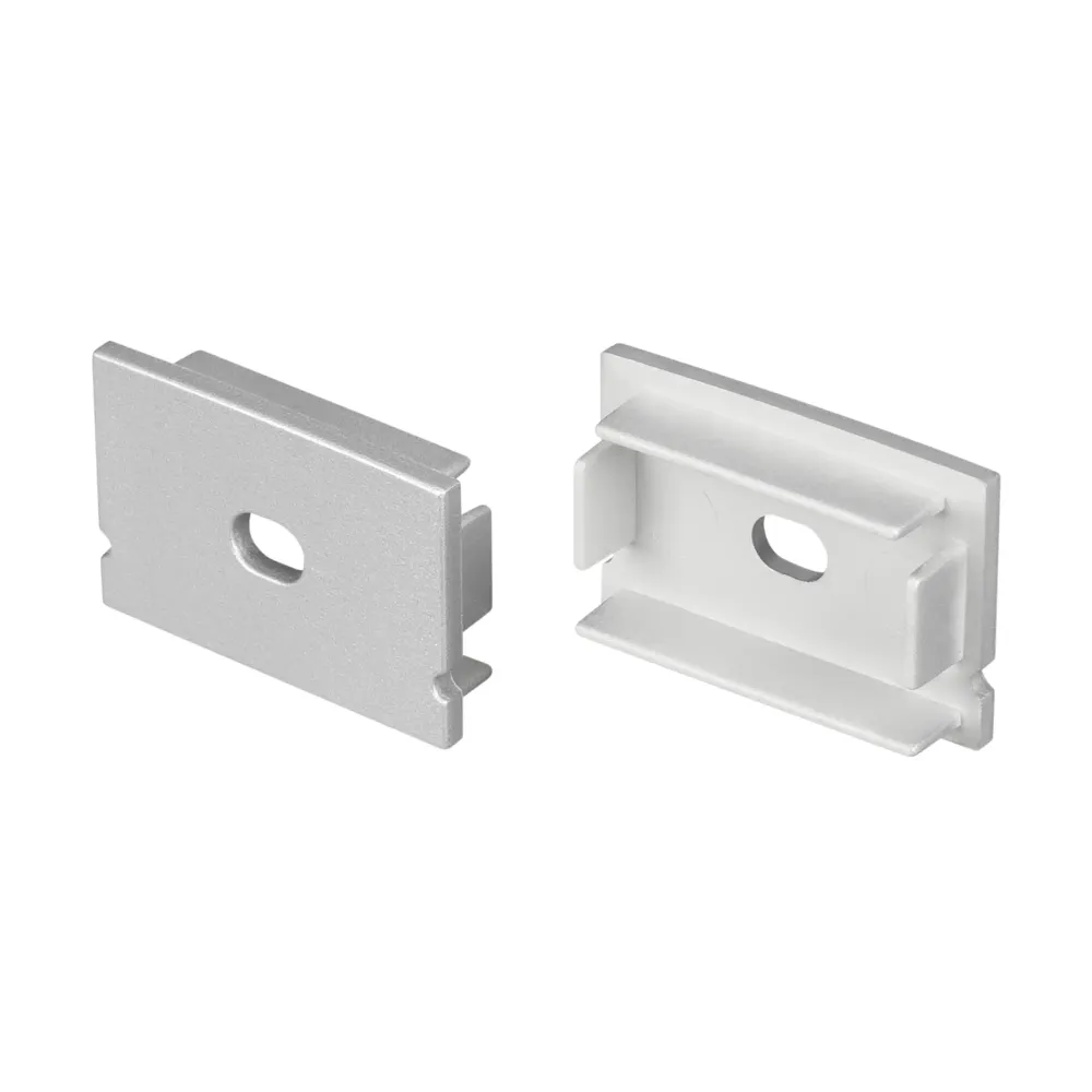 Заглушка LINE-3020 SILVER с отверстием (Arlight, Пластик) Заглушка LINE-3020 SILVER с отверстием (Arlight, Пластик)