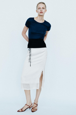 ФУТБОЛКА ИЗ СМЕСИ ШЕРСТИ — ZARA