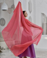 Шаль для восточных танцев Dance Every Wear SM7907 009, фуксия