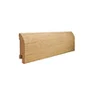 Плинтус ОКА массив ольхи 70x16x2150 мм