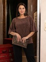 Блуза праздничная Ты ослепляешь! (медный) Б16524-13М LT Collection