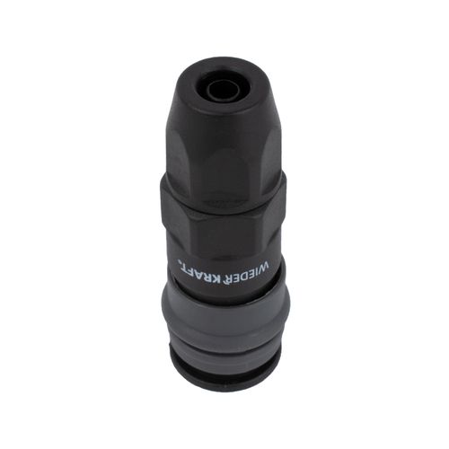 WDK-840SP Композитное пневматическое быстроразъёмное соединение с креплением шланга, диаметр 8/12мм