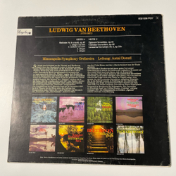 Винтажная виниловая пластинка LP Beethoven Бетховен, Minneapolis Symphony Orchestra, Antal Dorati, Sinfonie Nr. 5, Egmont, Coriolan, Leonore Nr. 3 (Германия 1974)