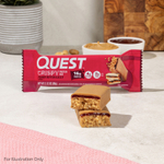 Quest Nutrition, протеиновый батончик, хрустящая арахисовая паста и желе, 4 батончика по 60 г (2,12 унции)