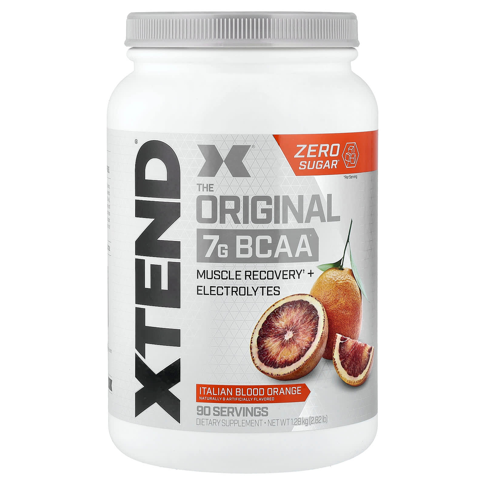 XTEND, 7G BCAA, итальянский красный апельсин, 1,28 кг (2,82 фунта)