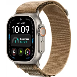 Смарт-часы Apple Watch Ultra 4 49 mm, Natural Titanium case | ремешок Alpine Loop | Desert, S