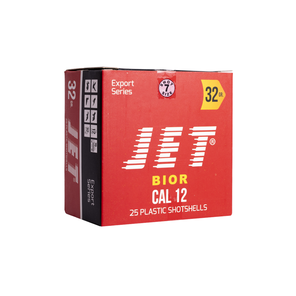 Патрон 12/70 JET дробь №7 Bior, 32гр.